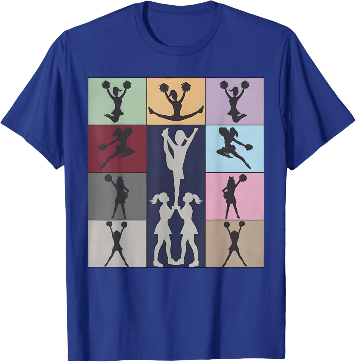 Cheerleading Cheerleader Squad Girl Teen Cheer Practice T-Shirt - T-Shirt | Royal