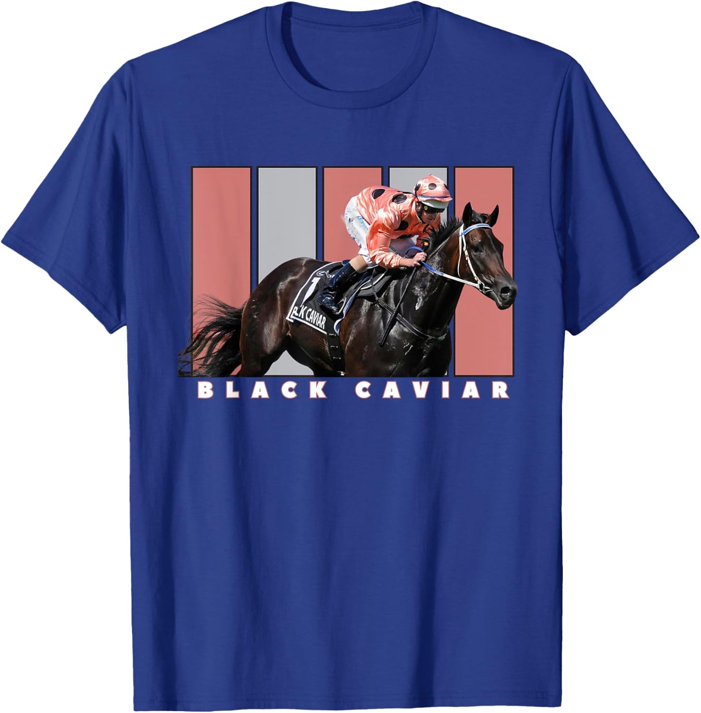 Black Caviar Horse, Horse Racing, Del Mar, Santa Anita Shirt T-Shirt - T-Shirt | Royal