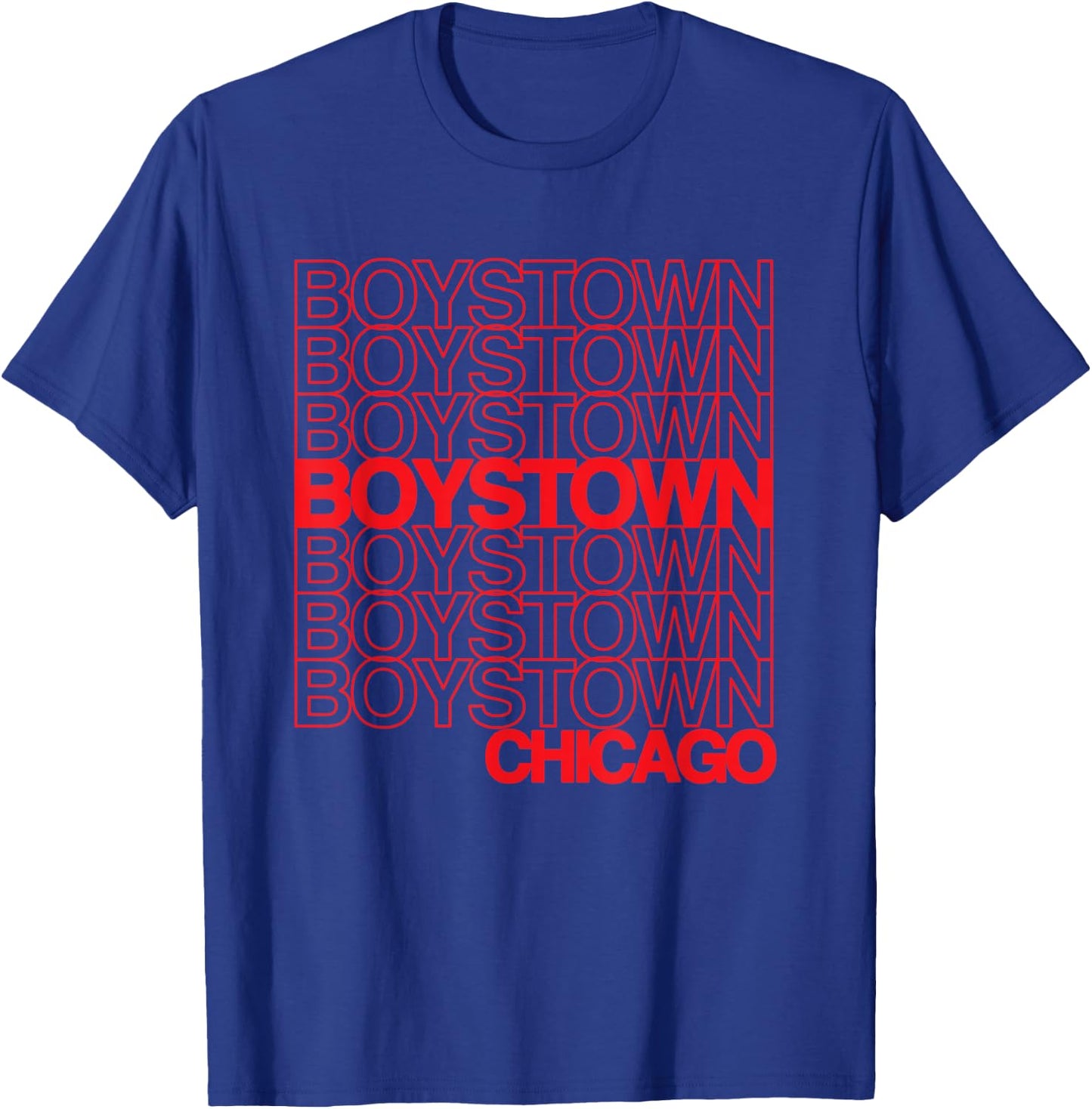 Boystown Chicago for Boystown Pride T-Shirt - T-Shirt | Royal