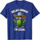 Relax Gringo Im Legal Latino Mexican Immigrant 4th Of July Girls Kids Men T-Shirt - T-Shirt | Royal