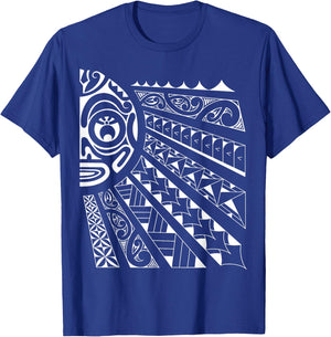 Polynesian tiki sun T-Shirt - T-Shirt | Royal