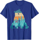 Grizzly Bear Animal of The Forest Nature Brown Bear Retro Brown Bear T-Shirt - T-Shirt | Royal
