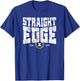 Straight Edge Saying Quote For Straight Edger Lifestyle XXX T-Shirt - T-Shirt | Royal