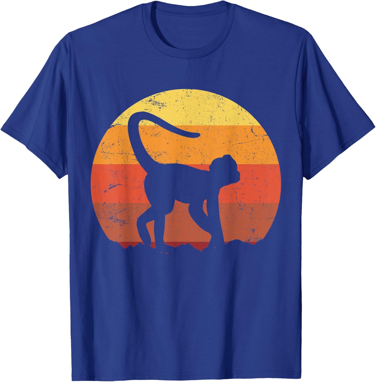 Spider Monkey Vintage T-Shirt - T-Shirt | Royal