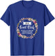 Court clerk Level Of Sarcasm Floral T-Shirt - T-Shirt | Royal