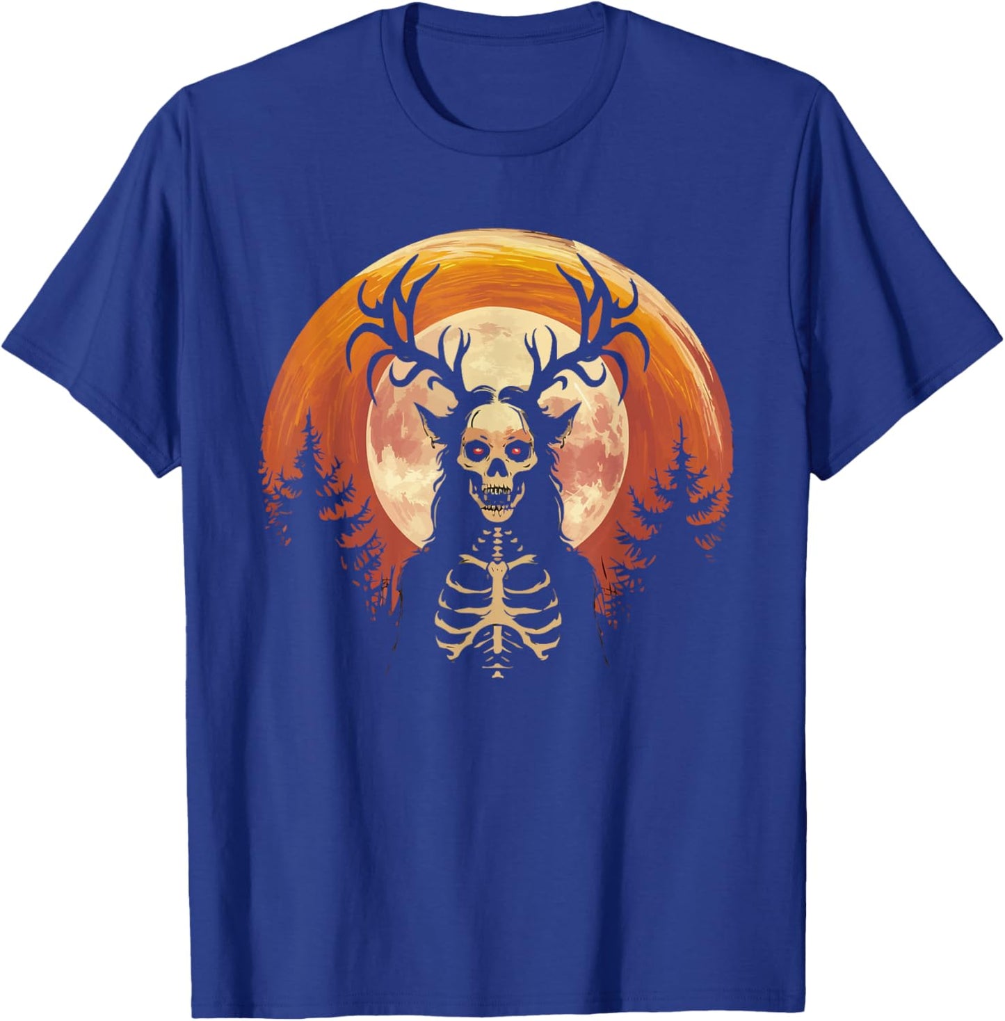 Wendigo Monster Legendary Creature Cryptozoology Cryptid T-Shirt - T-Shirt | Royal