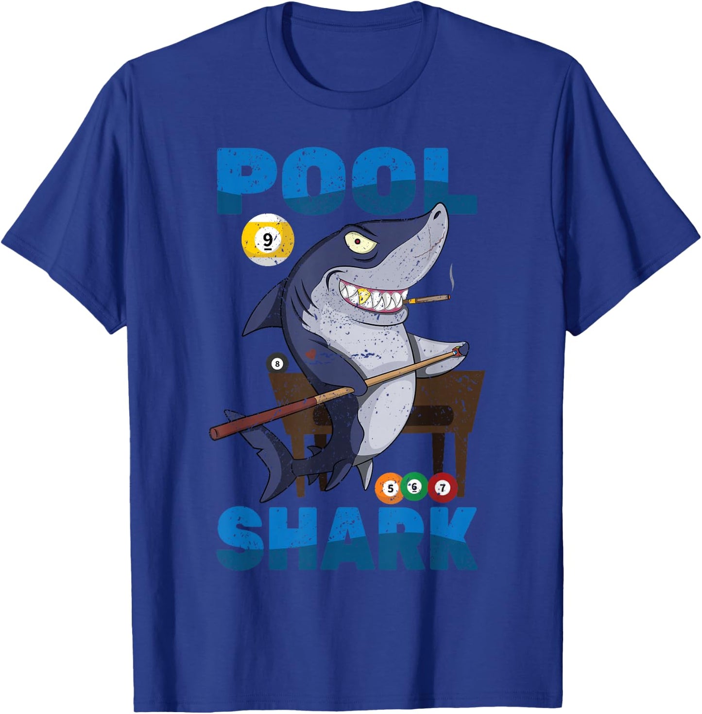 Billiards - Pool Shark - Snooker Player - Bar Pub - Animals T-Shirt - T-Shirt | Royal
