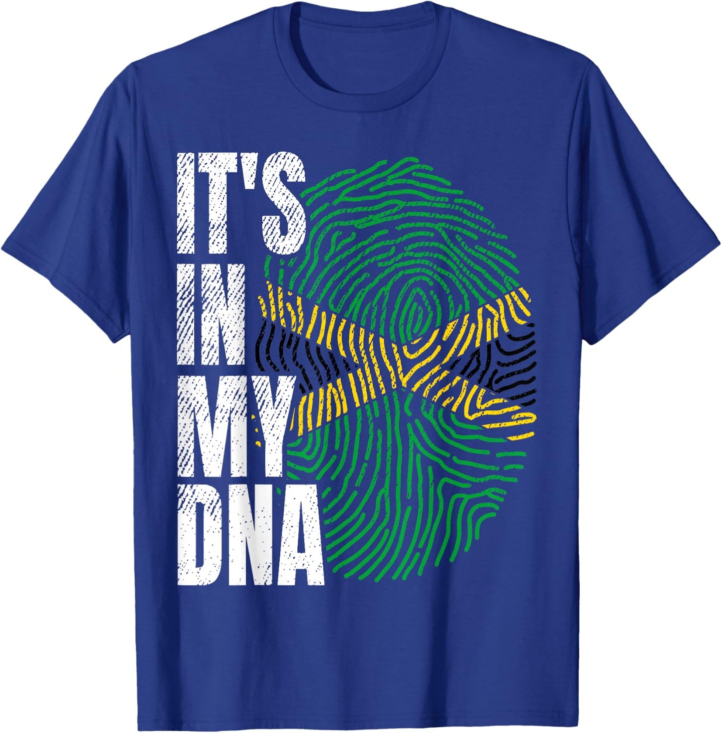 Jamaican Pride Flag Celebration T-Shirt - T-Shirt | Royal