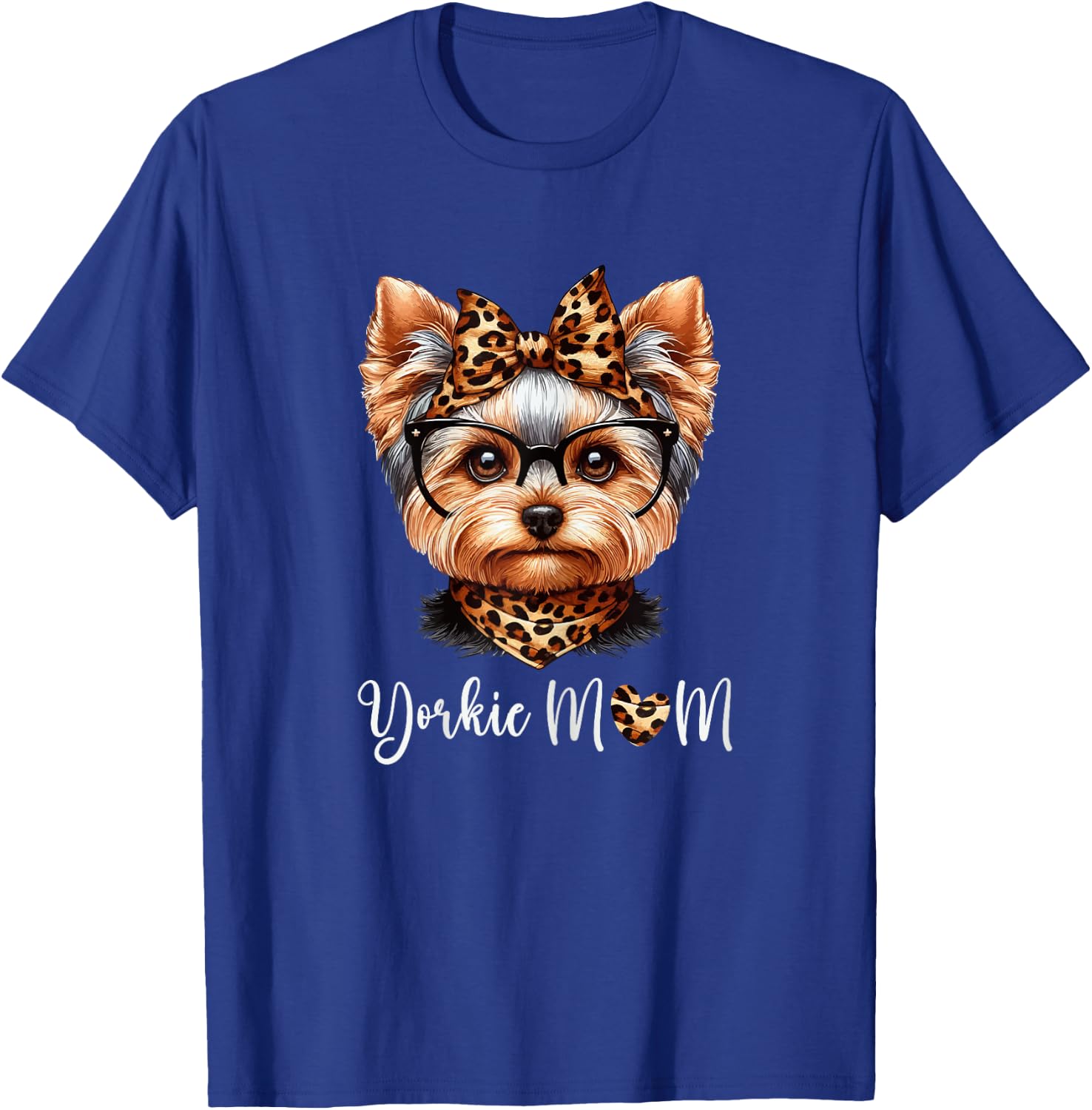 Yorkie Mom Cute Mother's Day Yorkshire Terrier Dog Mom Women T-Shirt - T-Shirt | Royal