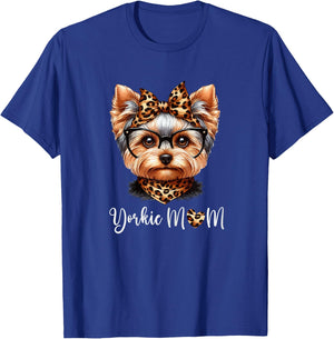 Yorkie Mom Cute Mother's Day Yorkshire Terrier Dog Mom Women T-Shirt - T-Shirt | Royal