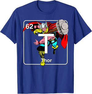 Marvel Avengers Thor Element T-Shirt - T-Shirt | Royal