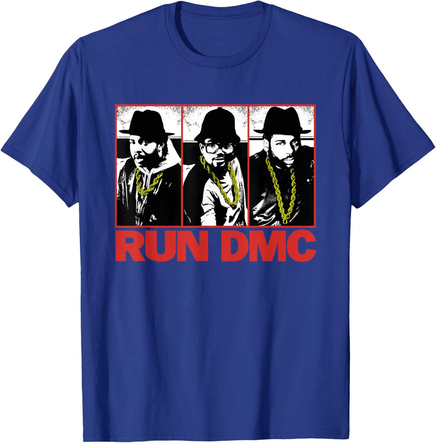 Run DMC Threshold Stills T-Shirt - T-Shirt | Royal