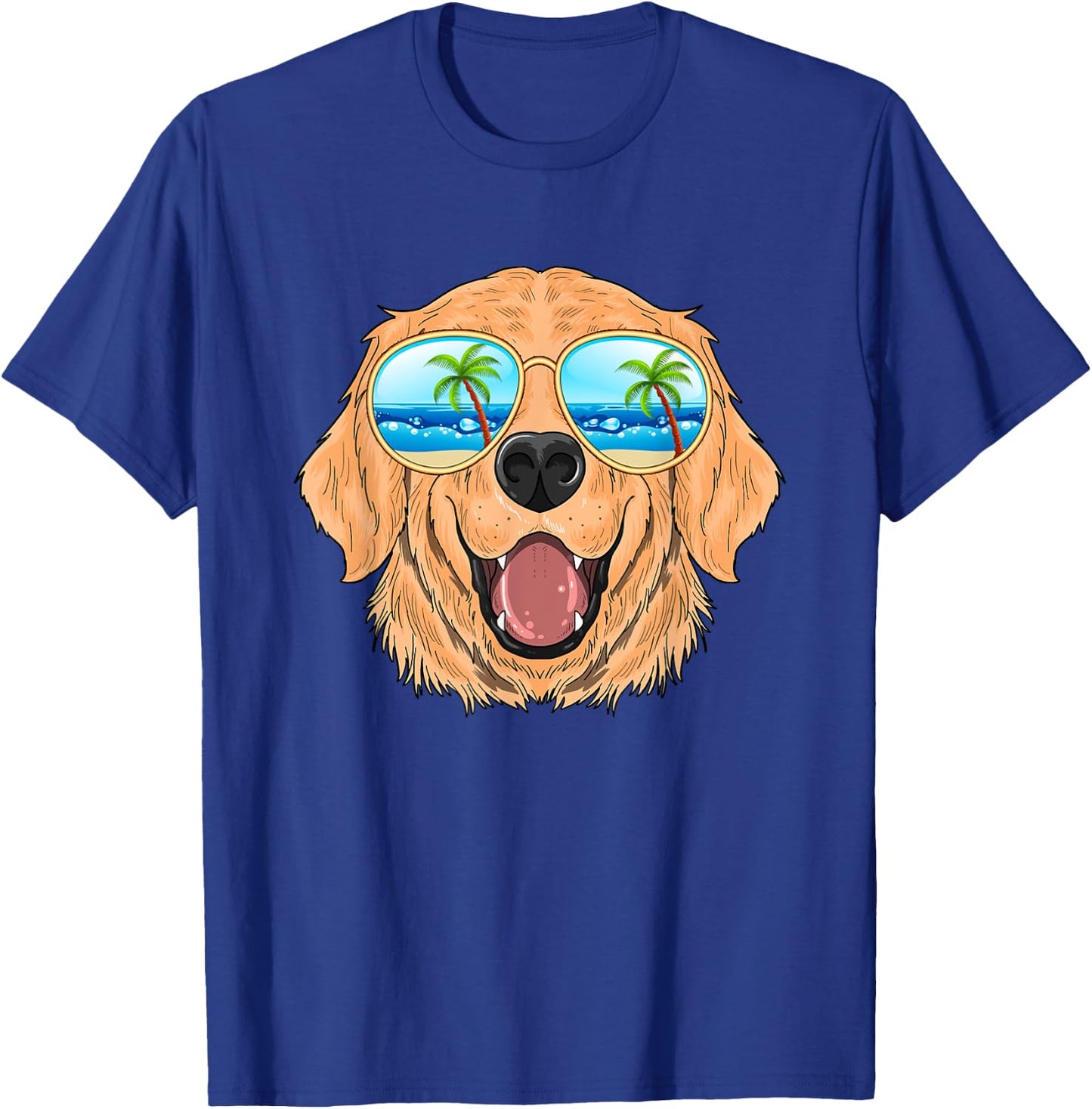 Cute funny Labrador golden retriever gifts for T-Shirt - T-Shirt | Royal