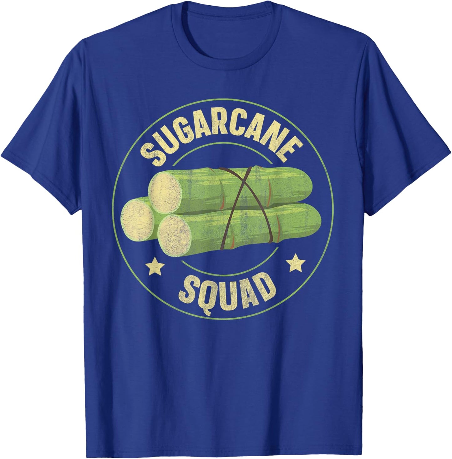 Sugarcane Squad Design for a Sugarcane farmer T-Shirt - T-Shirt | Royal