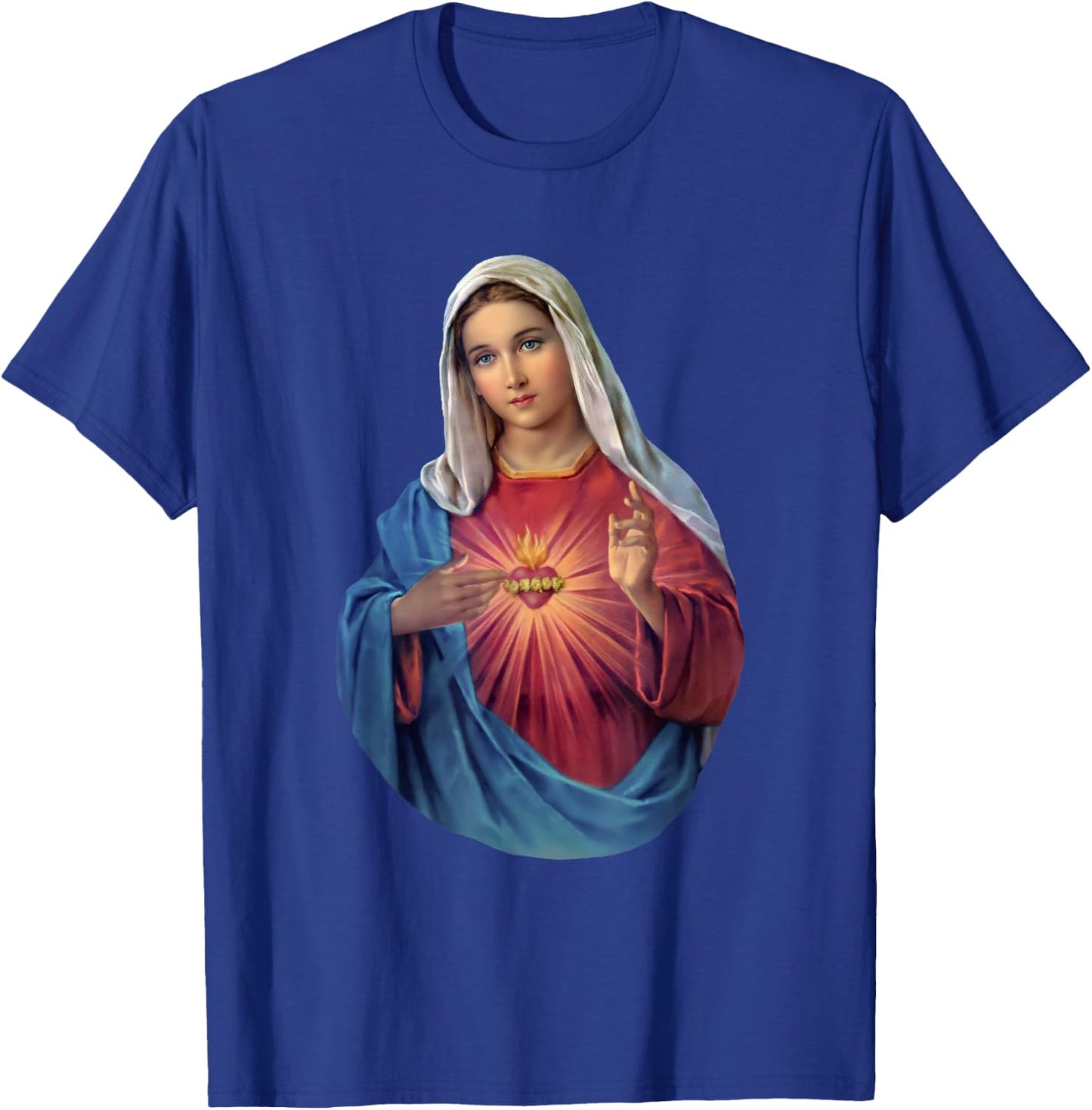 Immaculate Heart of Mary T-Shirt - T-Shirt | Royal