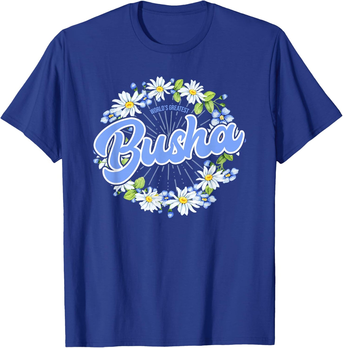 World's Greatest Busha - Gift Polish Grandma T-Shirt - T-Shirt | Royal