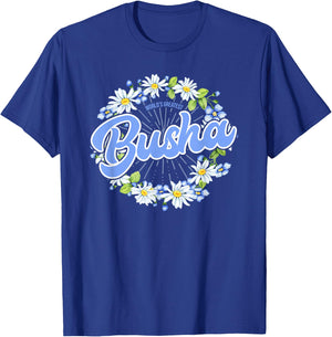 World's Greatest Busha - Gift Polish Grandma T-Shirt - T-Shirt | Royal