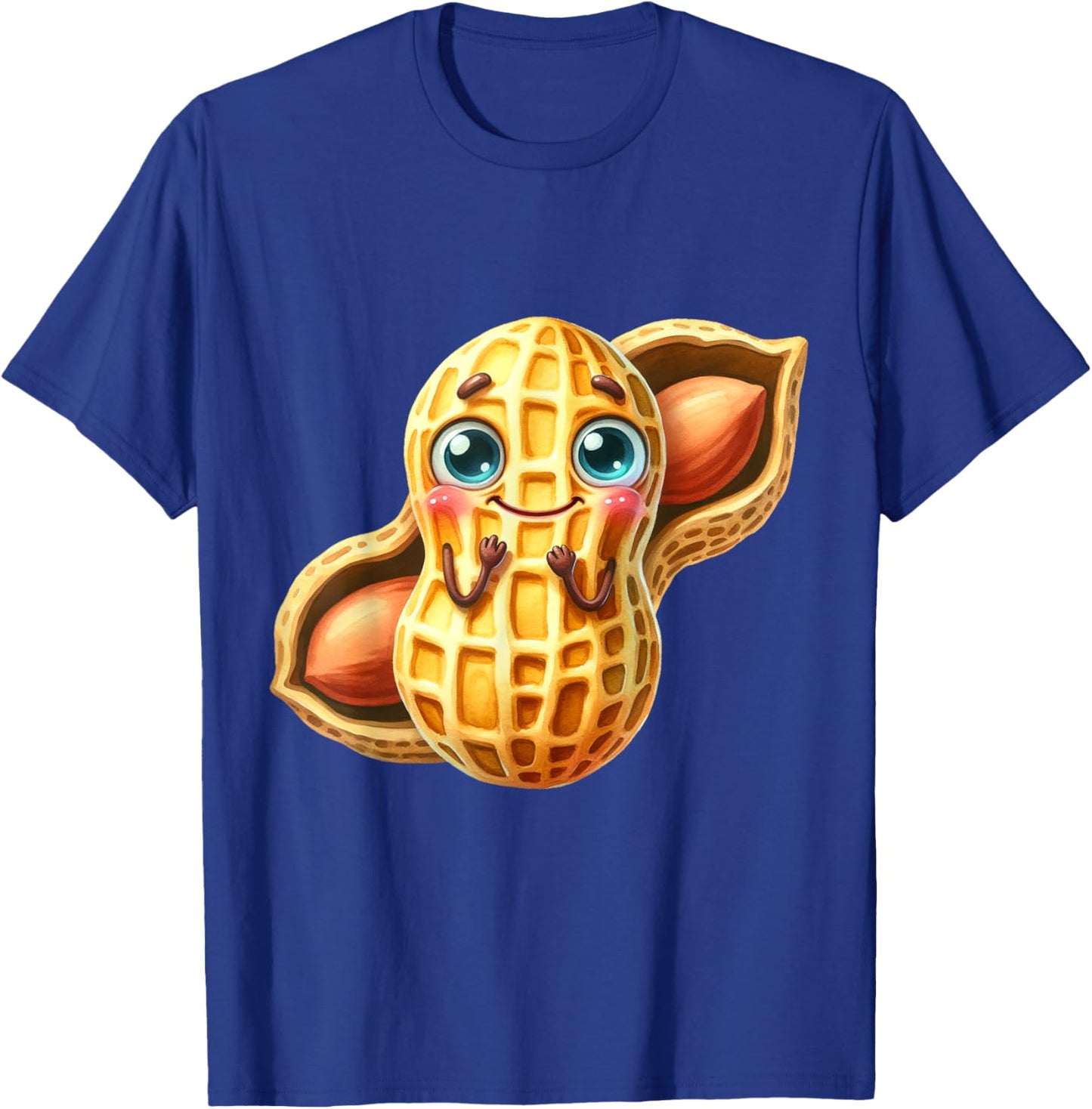 Cute Peanut Kids Peanuts Nuts Child Peanuts T-Shirt - T-Shirt | Royal