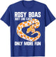 Rosy Boa Snake Accessories Plush Snake Heart Rosy Boa T-Shirt - T-Shirt | Royal