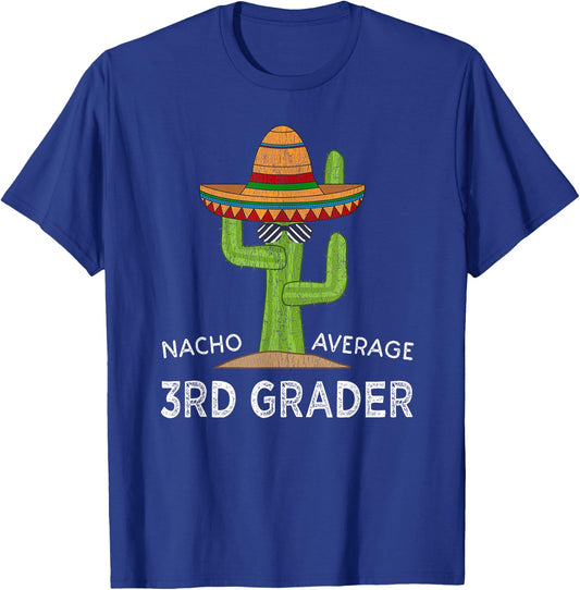Fun Third Grader Back To School | Funny 3rd Grade Student T-Shirt - T-Shirt | Royal