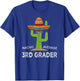 Fun Third Grader Back To School | Funny 3rd Grade Student T-Shirt - T-Shirt | Royal
