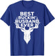 Best Buckin' Husband Ever Shirt Men Hunting Fathers Day T-Shirt - T-Shirt | Royal