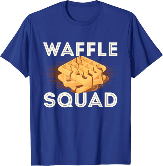 Waffle Squad - Waffle Lover Breakfast T-Shirt - T-Shirt | Royal