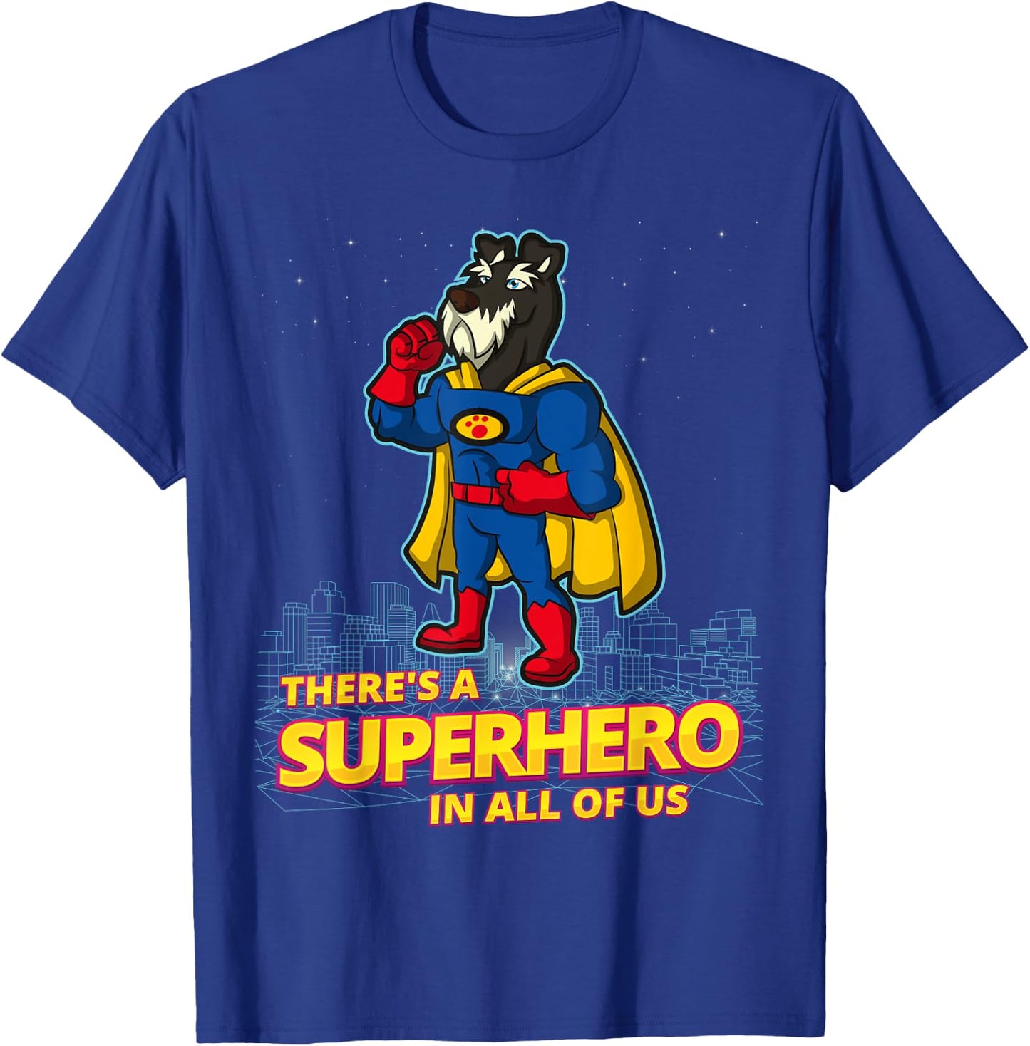 Schnauzer Standard Miniature & Giant-Schnauzer Dog Women Kids T-Shirt - T-Shirt | Royal