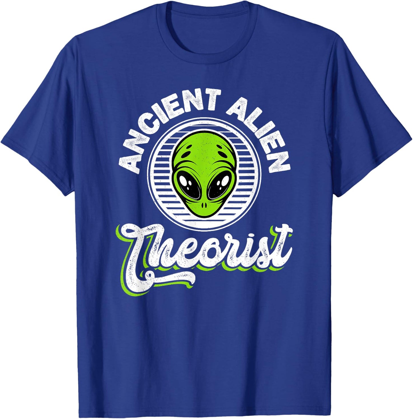 Ancient Alien Theorist Extraterrestrial T-Shirt - T-Shirt | Royal
