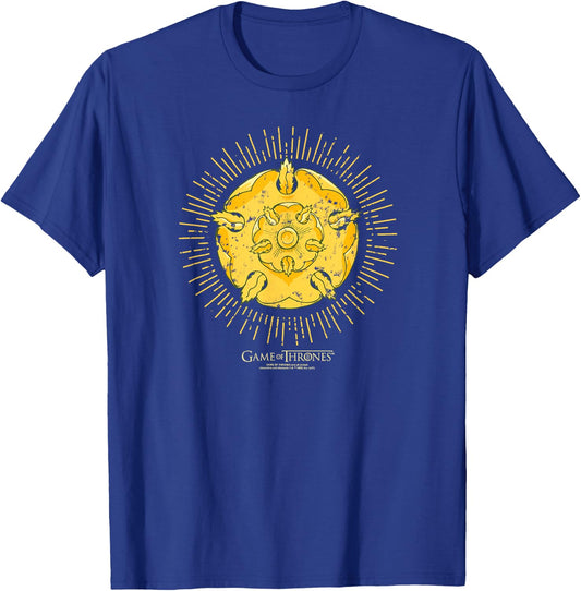 Game of Thrones Tyrell Burst Sigil T-Shirt - T-Shirt | Royal