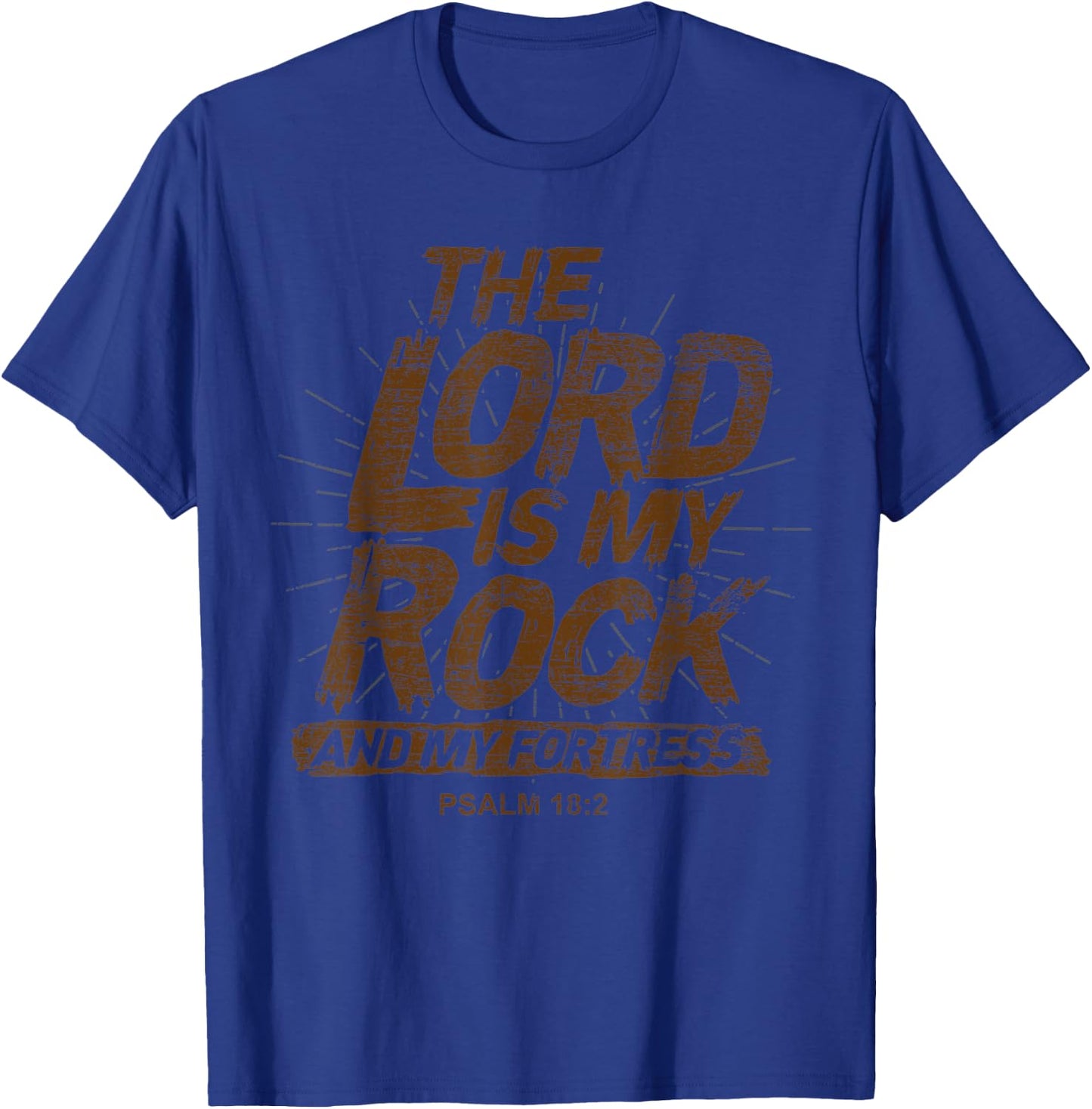 Christian Faith Gift Religious Bible Verse Prayer T-Shirt - T-Shirt | Royal