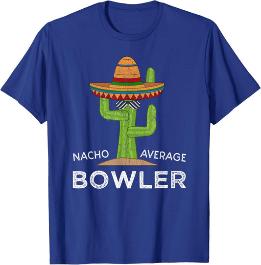 Fun Hilarious Bowler Joke Humor | Funny Bowling Saying T-Shirt - T-Shirt | Royal