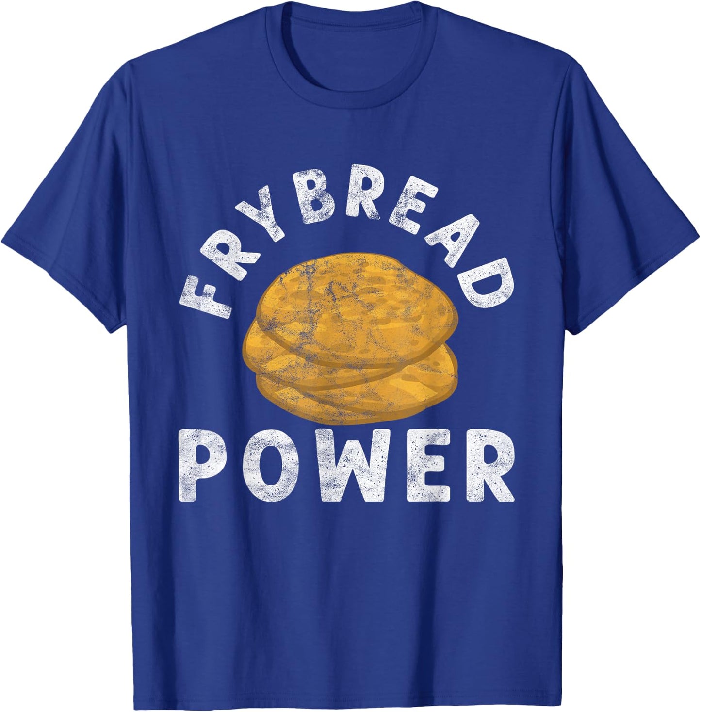 vintage Frybread Power Gift Native American Indian Taco T-Shirt - T-Shirt | Royal