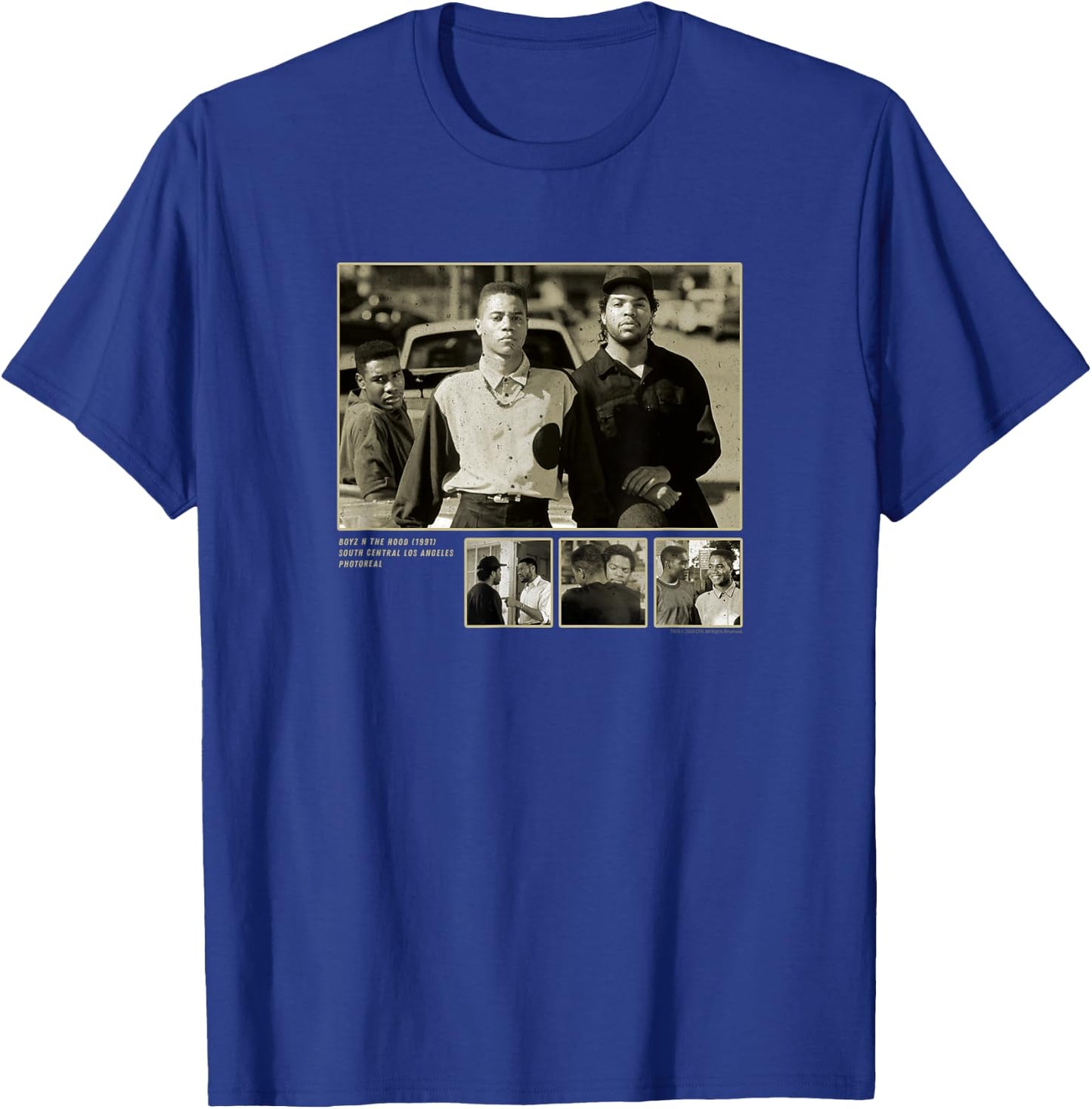 Boyz n The Hood Art Gallery T-Shirt - T-Shirt | Royal