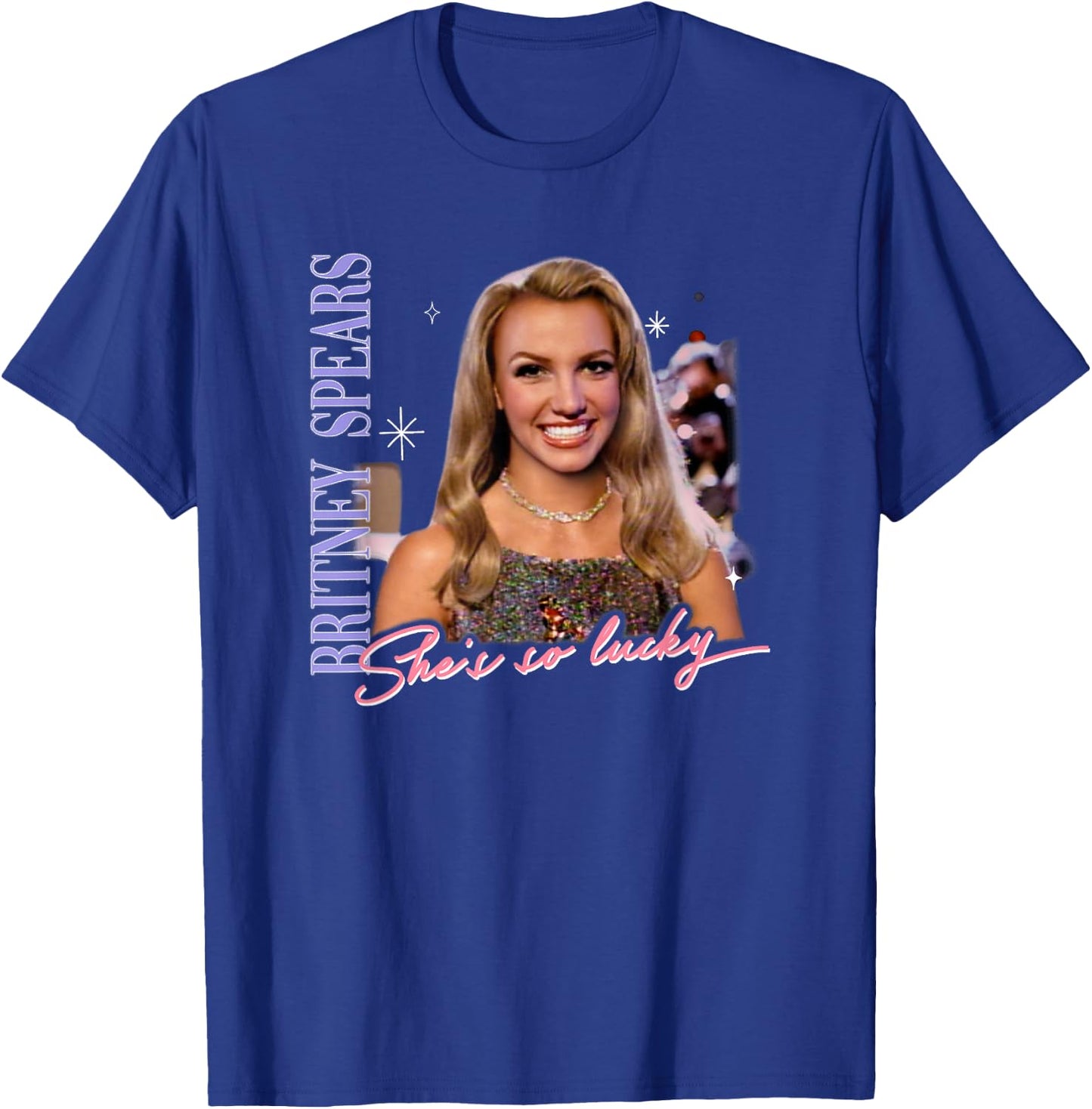 Britney Spears - She's So Lucky T-Shirt - T-Shirt | Royal