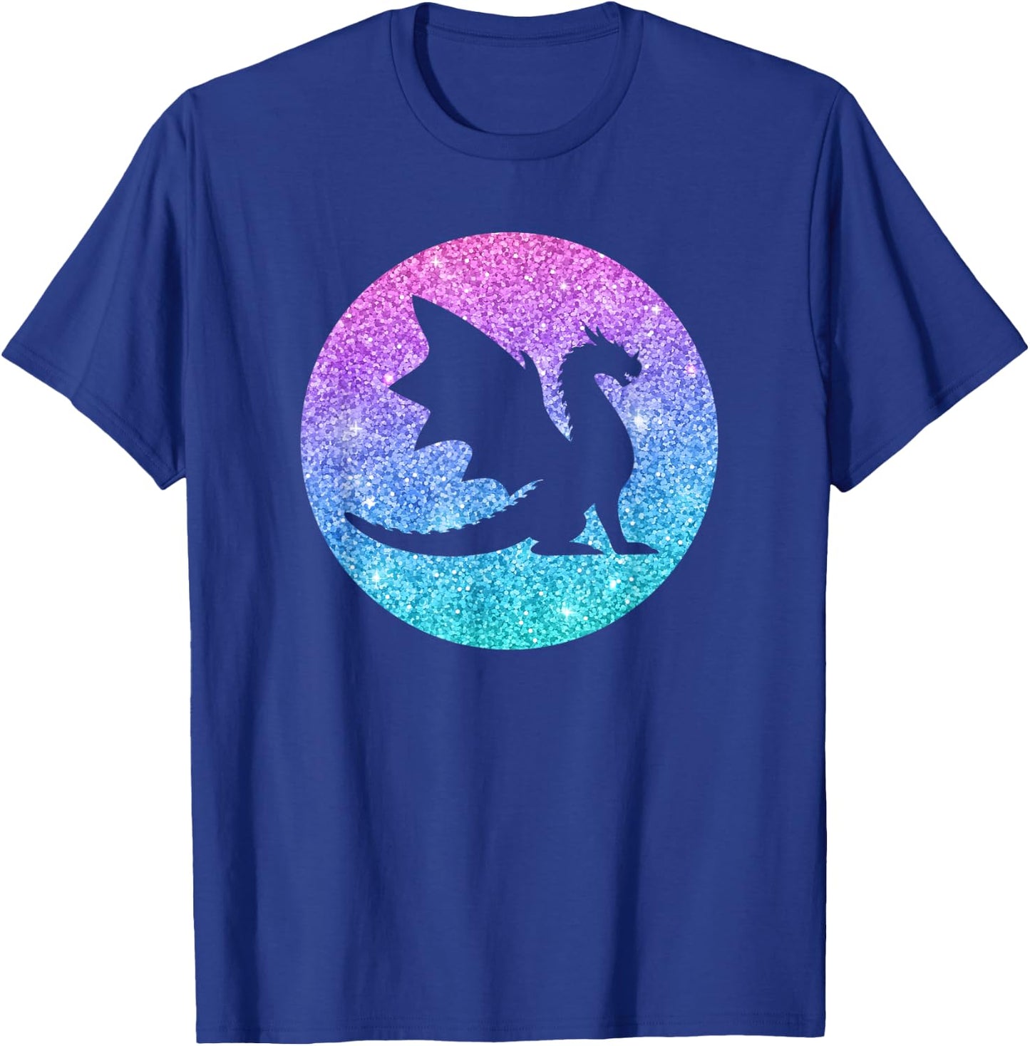 Trendy Dragon Gift Girls Teens And Women T-Shirt - T-Shirt | Royal