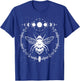 Bee Moon Phases, Crystals Gothic Punk Style Honey Original T-Shirt - T-Shirt | Royal