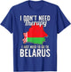 Belarus Flag I Belarus Flag I Vacation Gift I Belarus T-Shirt - T-Shirt | Royal