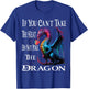 Flying Mythical Creature Cool Dragon Flame-Spewing Dragon T-Shirt - T-Shirt | Royal