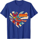 Disco Roller Love Vintage Skates Derby Skating Heart Gift T-Shirt - T-Shirt | Royal