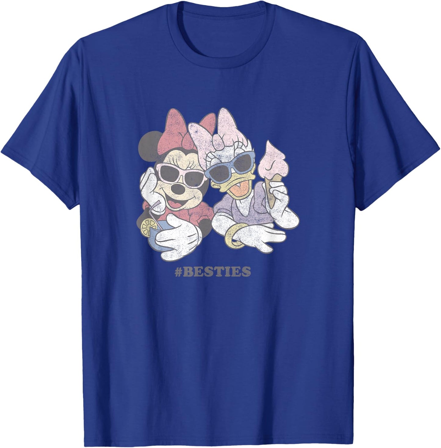 Disney Minnie & Daisy Sunglasses and Treats Besties Small T-Shirt - T-Shirt | Royal