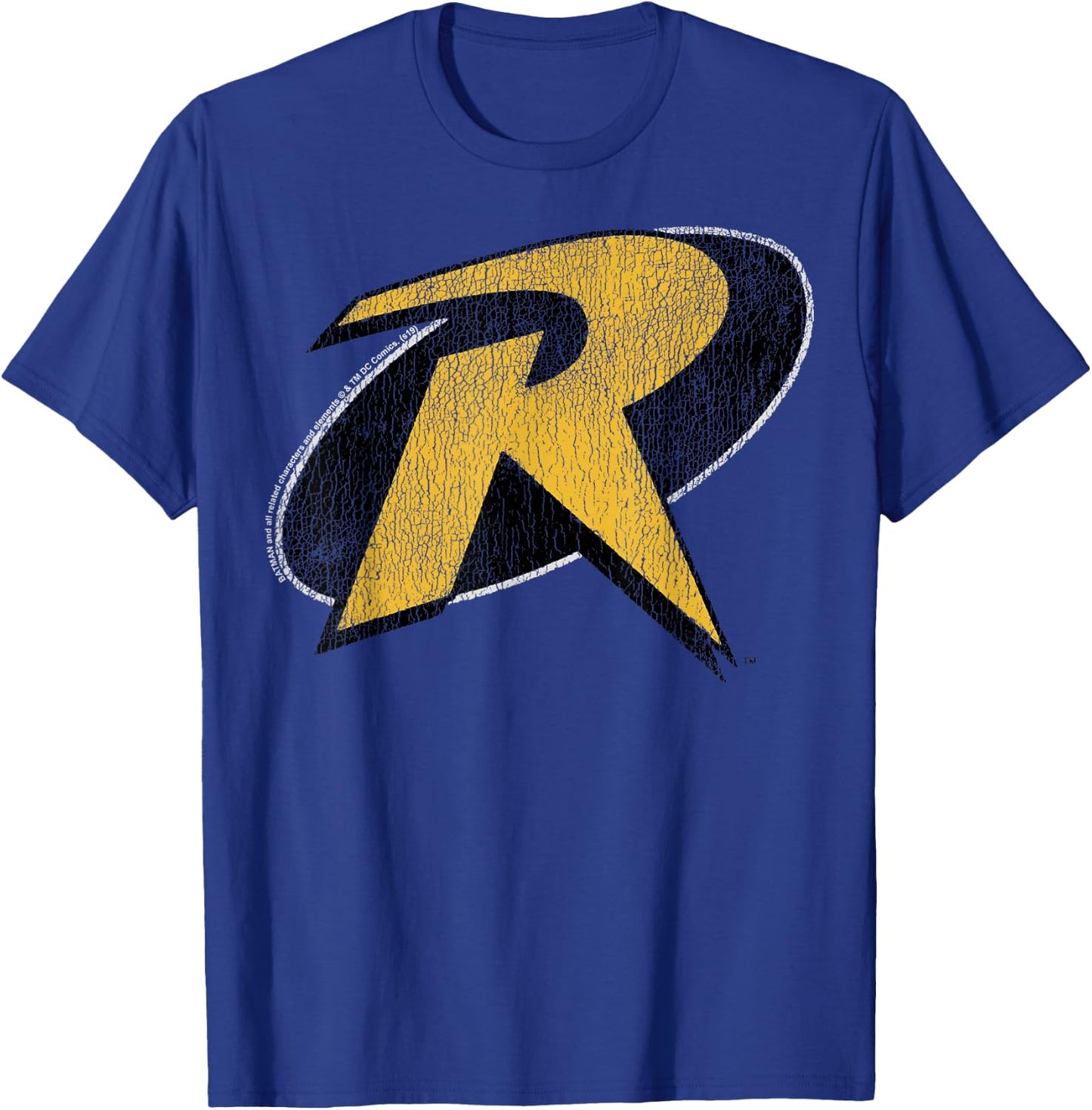 DC Comics Batman Red Robin Logo Small T-Shirt - T-Shirt | Royal