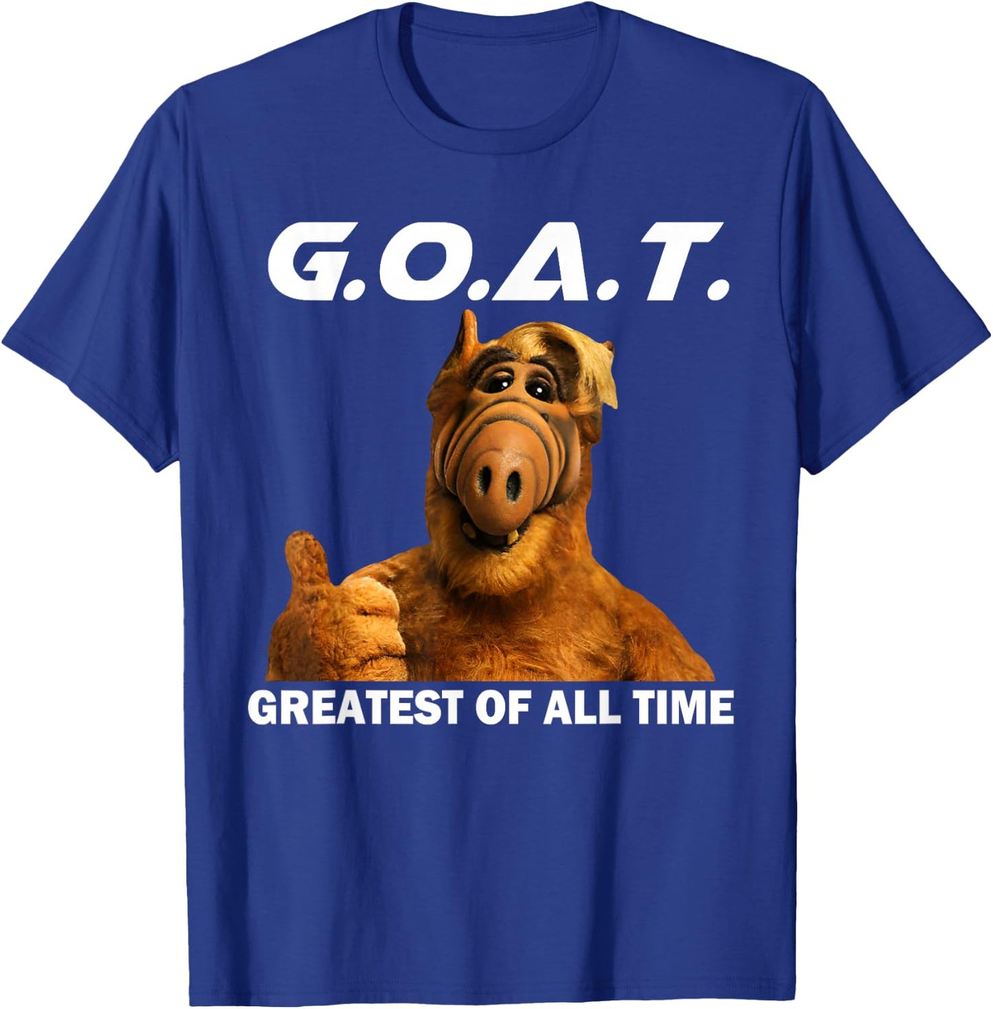 GOAT Greatest of All Time Funny Meme T-Shirt - T-Shirt | Royal