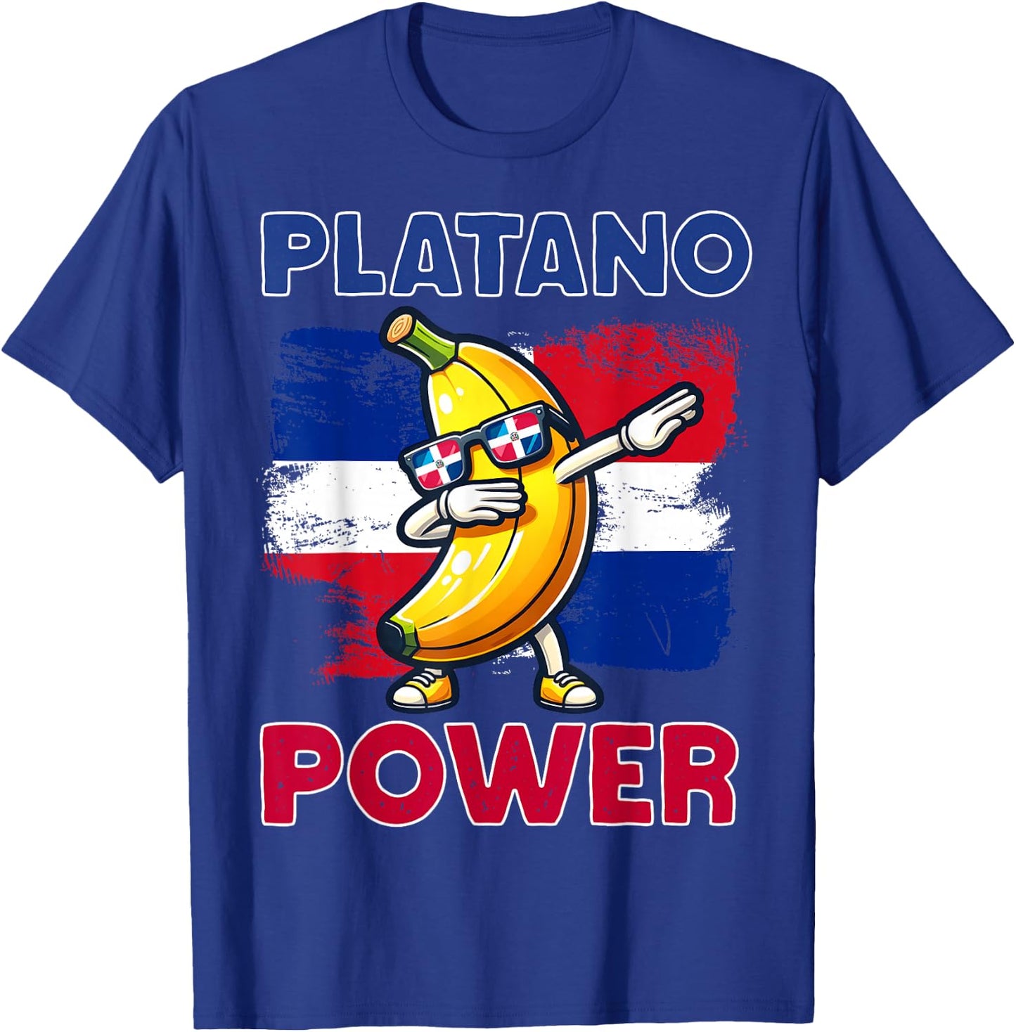 Dominican Republic Platano Power Flag for kids toddler T-Shirt - T-Shirt | Royal