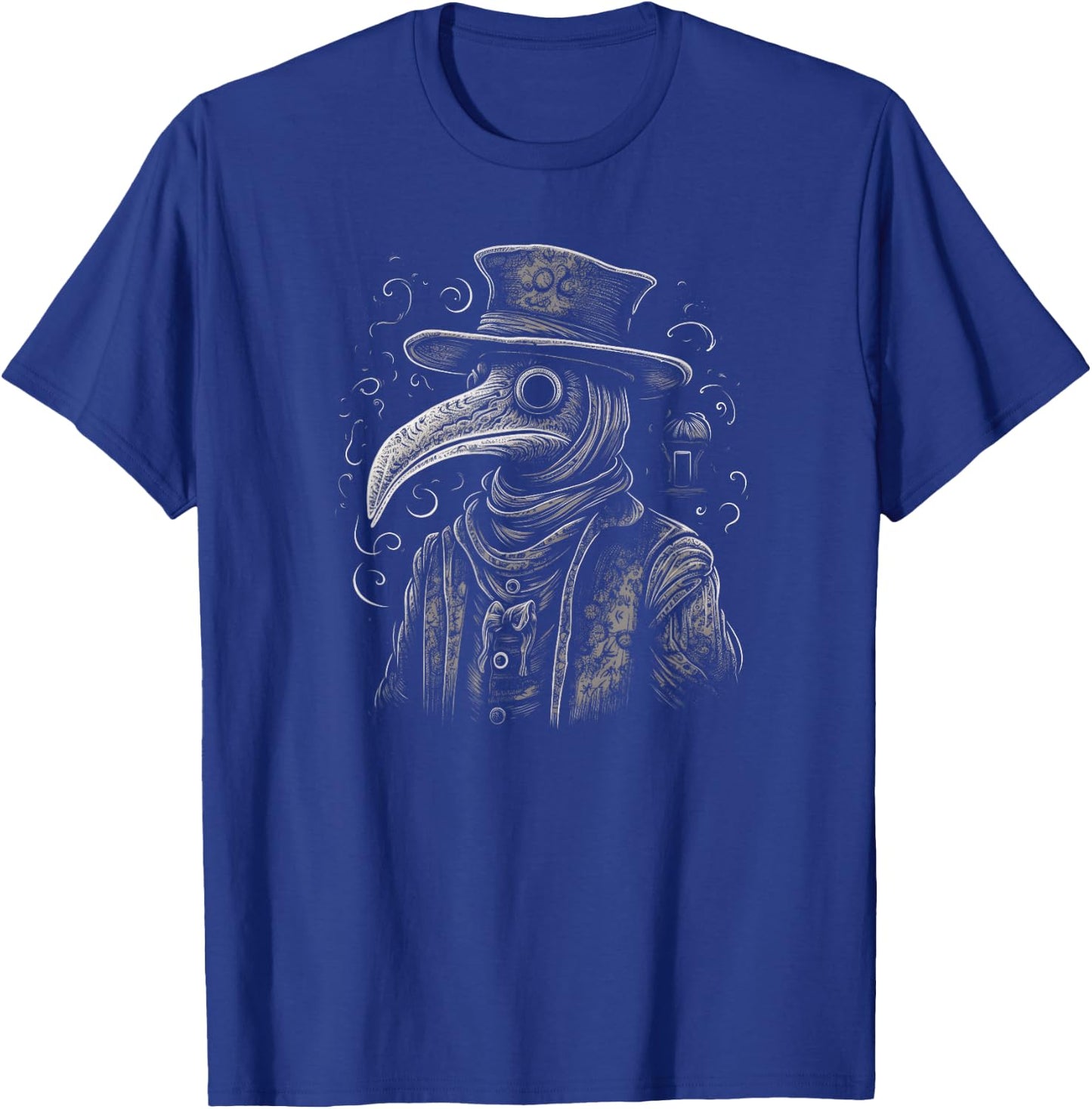 Funny Plague Doctor cool Grunge Style leeches medical T-Shirt - T-Shirt | Royal