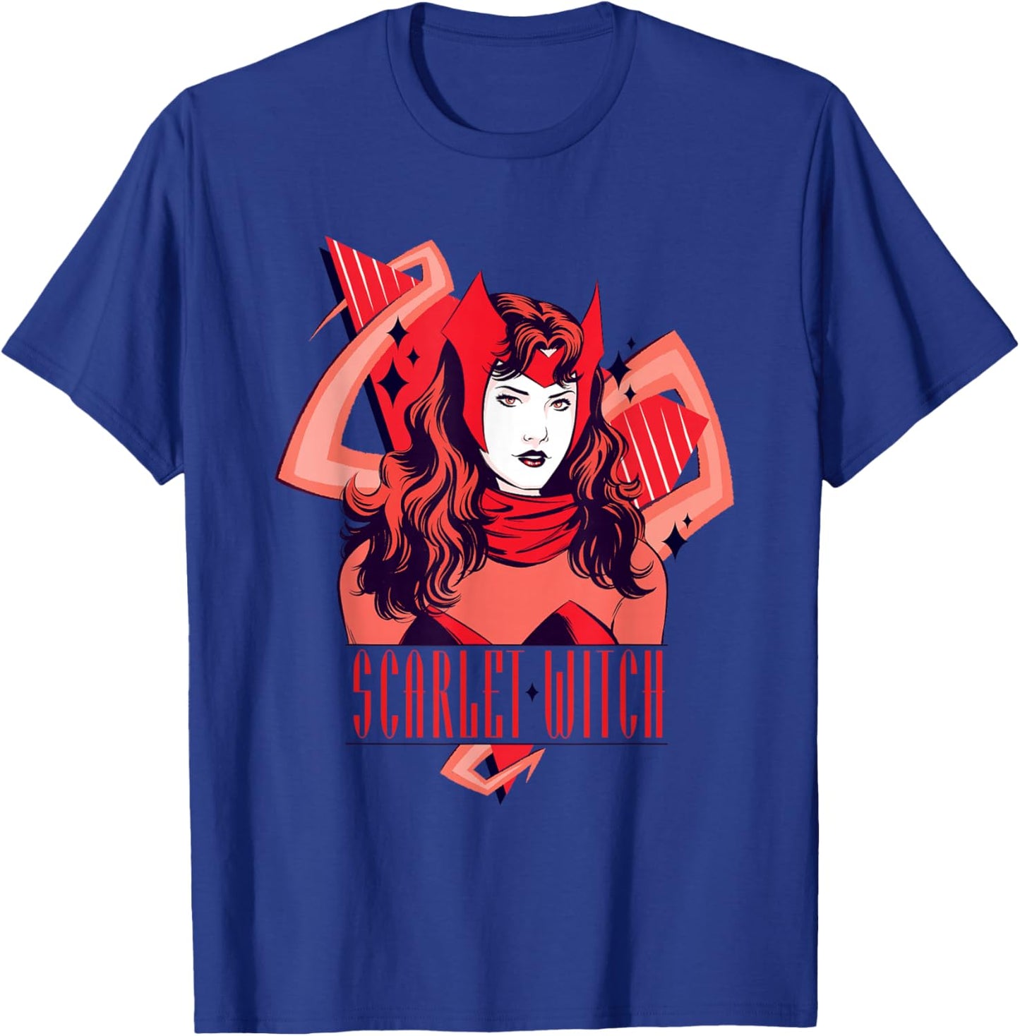 Marvel Scarlet Witch Shades of Red Wanda Maximoff Avengers T-Shirt - T-Shirt | Royal