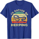 Herpetology And Herping Vintage Gift I'd Rather Be Herping T-Shirt - T-Shirt | Royal