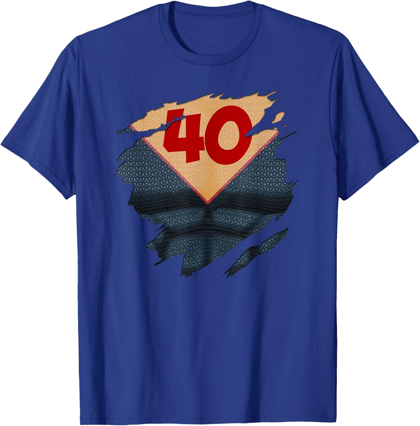 40th Birthday Comic Book Superhero Born In 1985 T-Shirt - T-Shirt | Royal
