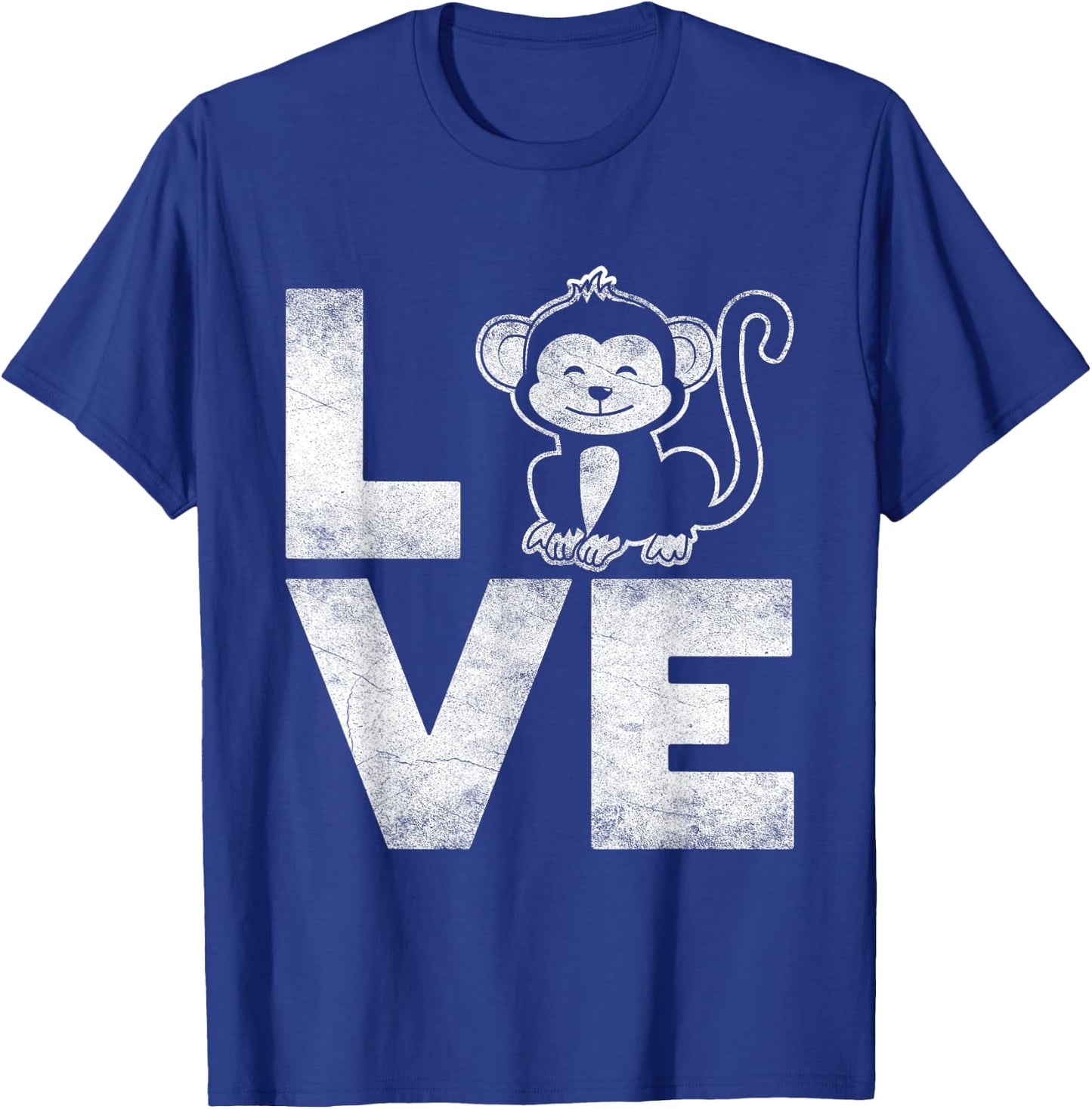 Love Monkey T-Shirt - T-Shirt | Royal