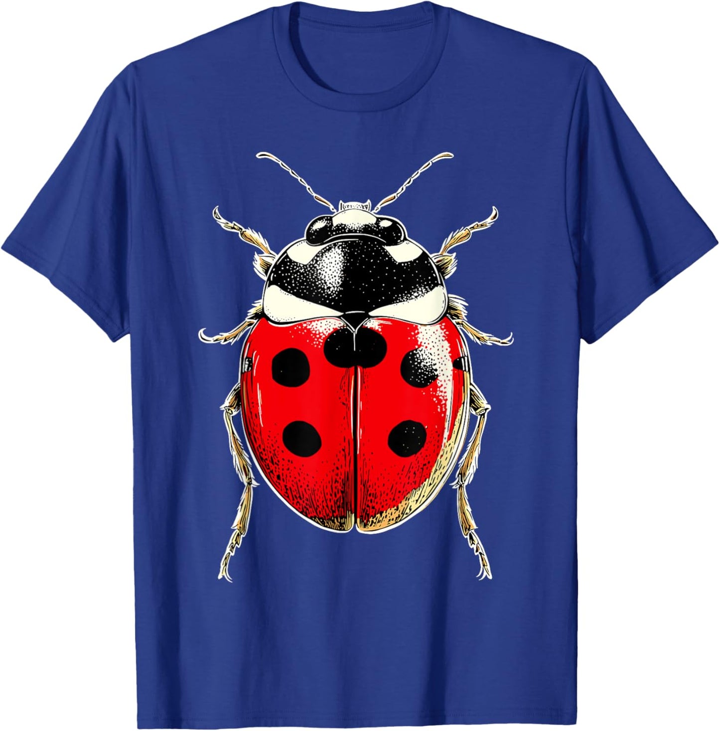 Ladybug Design Ladybird Lover Insects Cute Beetle Ladybugs T-Shirt - T-Shirt | Royal